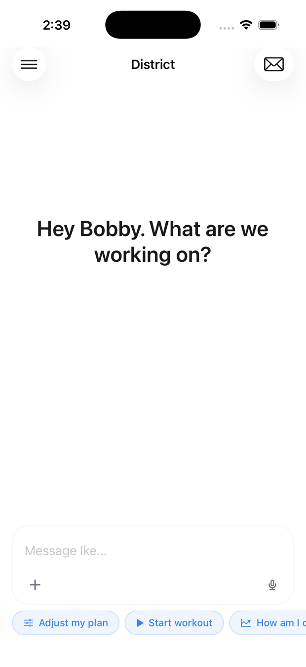 Chat with Ike — Hey Bobby, what are we working on?
